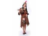 Carnival-costumes: Children: Indian Dress Red feather