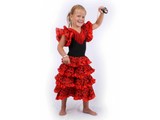 Carnival-costumes: Children: Spanish Dress Andalusia