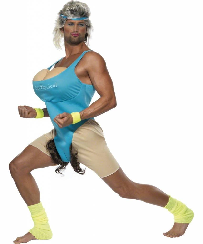 Bachelor-outfit: Let's get physical (work-out costume) - Fancy dress