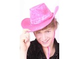 Carnival- & Party- accessories: Cowboy & Cowgirl-hats type Madonna
