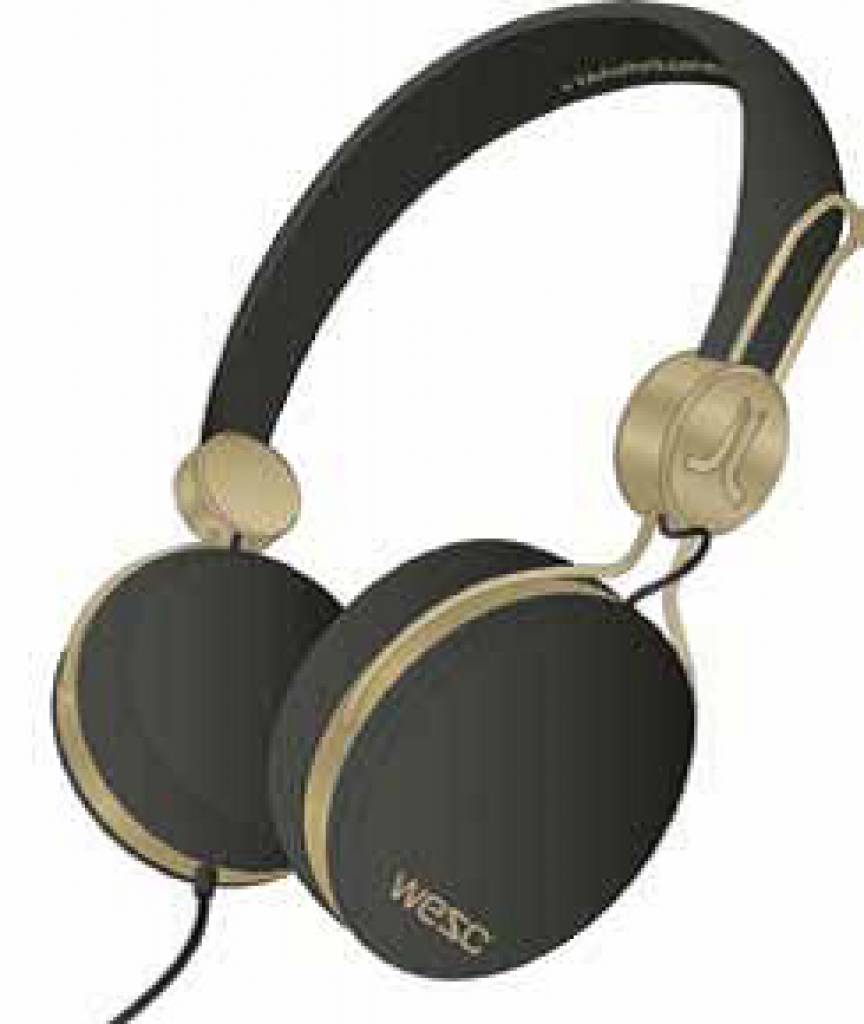 WeSC Banjar Golden Black Headphone