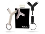 Hi-Jack Headphone plug/splitter Black