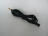 WeSC Kabel - Zwart gevlochten stof
