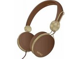 WeSC Banjar Golden koptelefoon Dark Chocolate