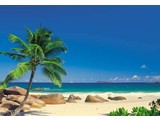 Komar fotobehangposter Seychellen Klein 4-006