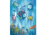 Wizard and Genius fotobehangposter The Rainbow Fish 00426