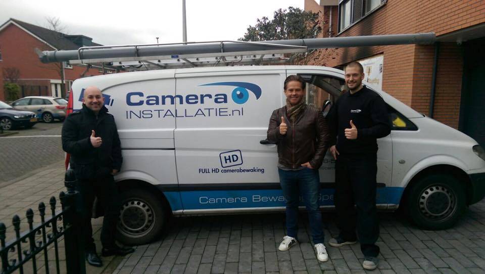 Beveiligingcamera bij Danny de munk thuis