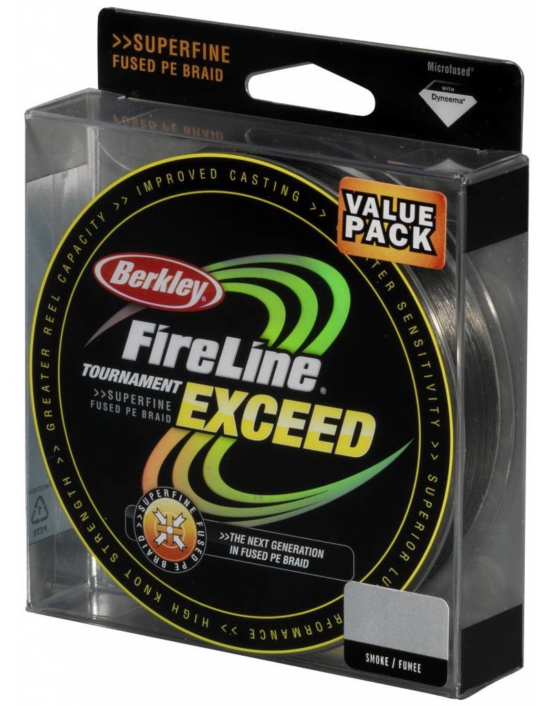 Berkley FireLine Exceed Smoke Dyneema Gevlochten Visdraad PING Fishing