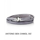 Antonio Ben Chimol Moderne leren armband