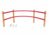 Nijdam Rugleuning houten slee