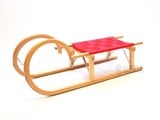 Gloco Houten Hoornslee met gordelbespanning 100cm