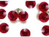 1028 Swarovski Chaton Pointed Back PP24 - Light Siam