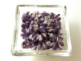Amethyst Kwarts Getrommeld - Paars/Wit