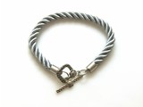 Armband Koord - Zilvergrijs
