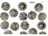 5000 Swarovski Faceted Round Beads - Black Diamond