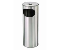 RVS Asbak staand, hoogte 57 cm