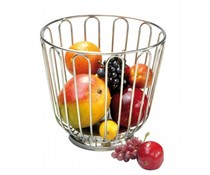 RVS Fruitmand, diameter 22 cm