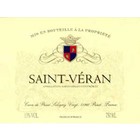 Bourgogne Saint-Véran, Cave de Prissé 2008