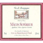 Bourgogne Mâcon Supérieur Rouge, Cave de Prissé 2008