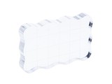 Paperpads.nl Acryl Stempel Blok Met Raster 8x5 cm