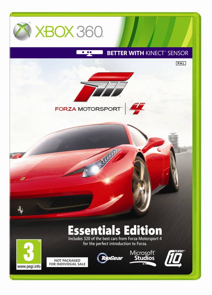 Forza 4 automerken 4 essentials edition