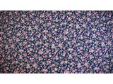 Sevenberry Donkerblauwe ondergrond met rose roosjes