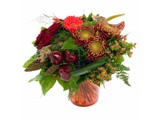 Warmrood herfstboeket