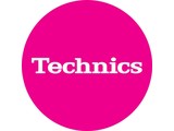 Technics Logo White on Pink Slipmats