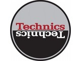Technics Moon Red on Grey Slipmats