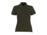 dames polo olijfgroen