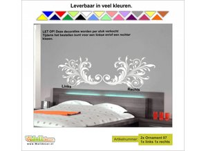 Walldecor Ornament 07 Wanddecoratie sticker