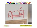 Walldecor Cartoon afbeelding 07. Bedtijd.