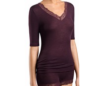 Woolen Lace Shirt Pomegranate Woolen Lace Shirt Pomegranate