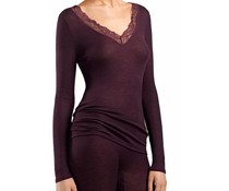 Woolen Lace Long Sleeve Pomegranate Woolen Lace Long Sleeve Pomegranate
