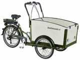 Bakfietsweb driewieler bakfiets E-BIKE 6Speed,36V 10AP groen wit