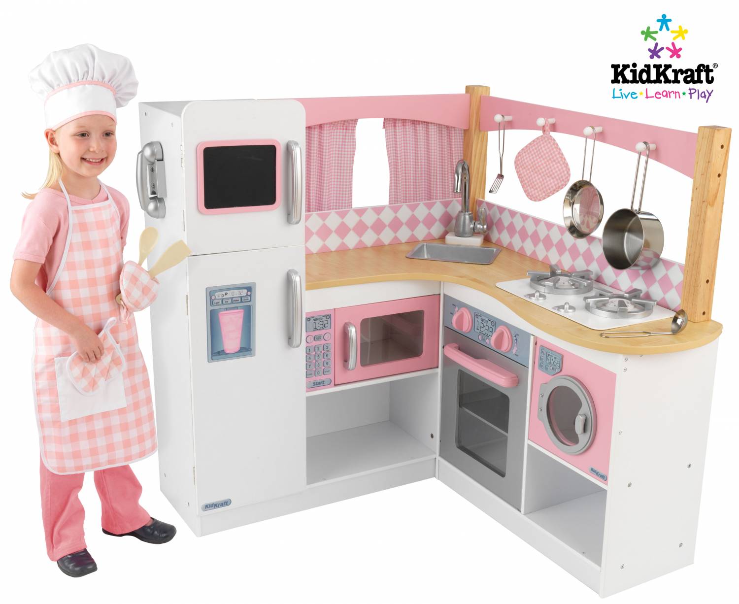 Kidkraft grand gourmet hoekkeuken babee.nl