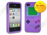 iPhone 4(S) Gameboy Case Paars
