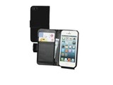 iPhone 5(S) Card Case - Zwart