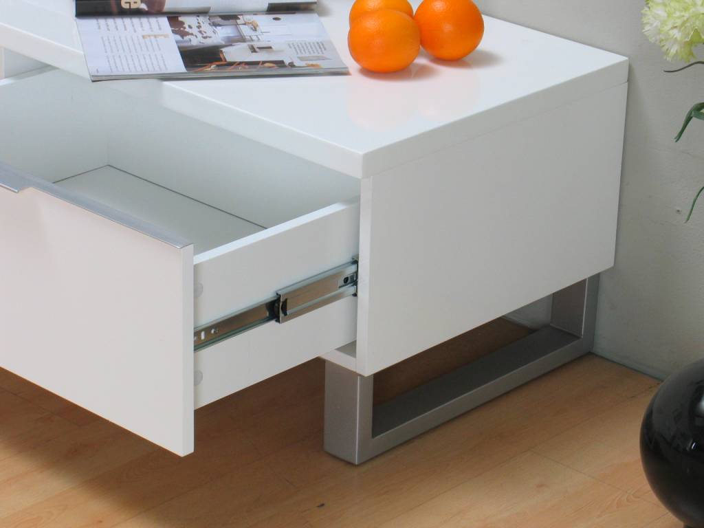 Tv dressoir toronto design wit hoogglans 180 cm meubeltrefpunt ... Woonkamer in wit design