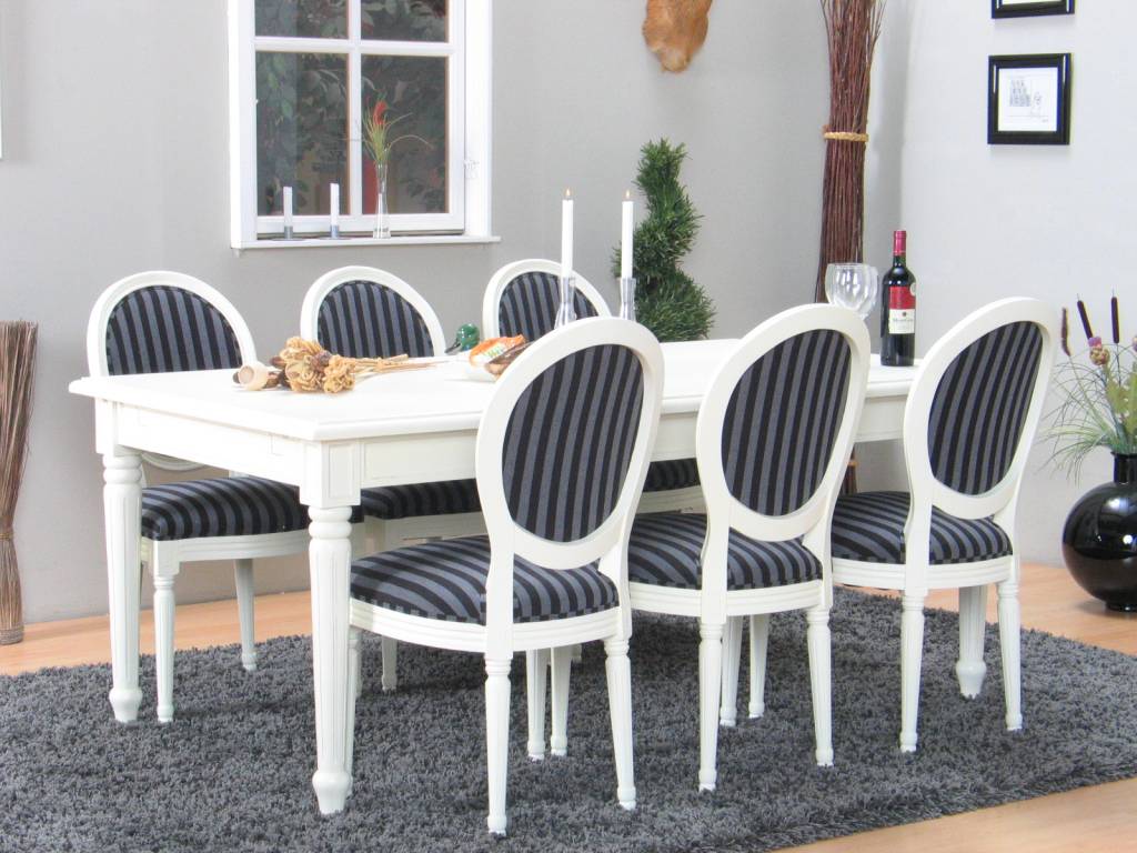 Klassieke eetkamer wit: naaldwijk meubelzaak nieuw klassieke ...