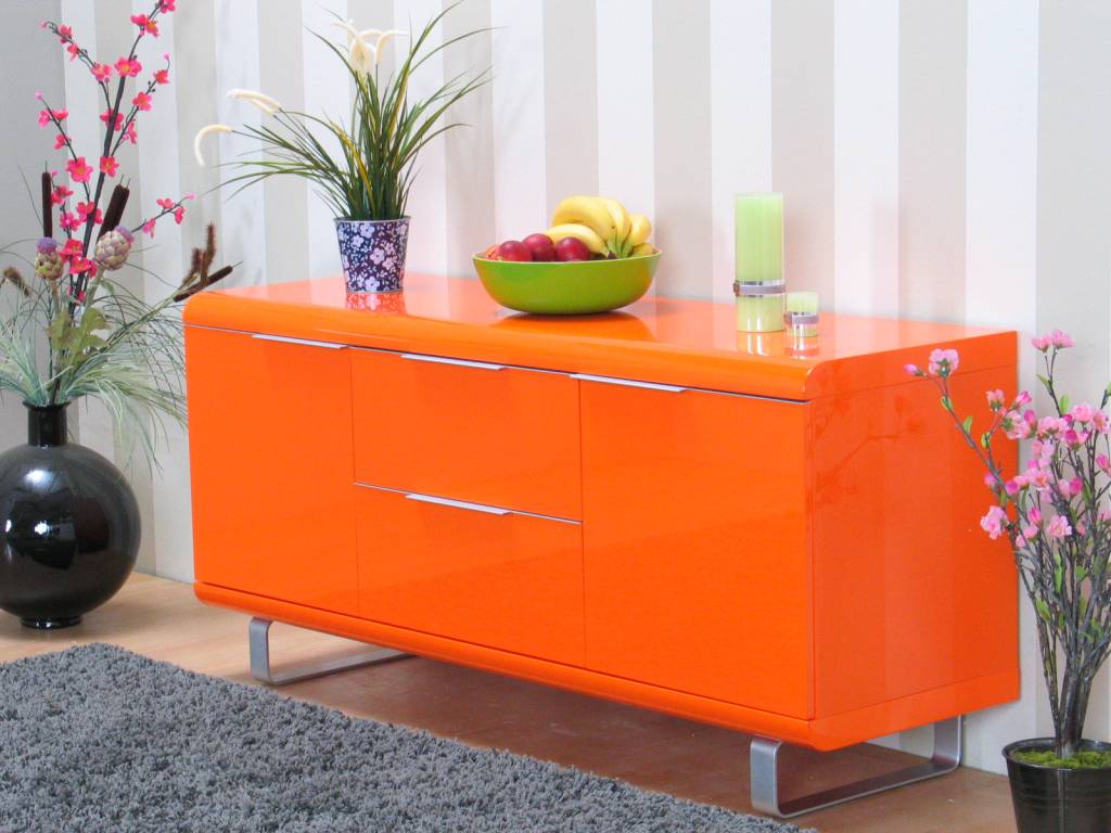 Dressoir 4d alu strip hoogglans wit find it at shopwiki
