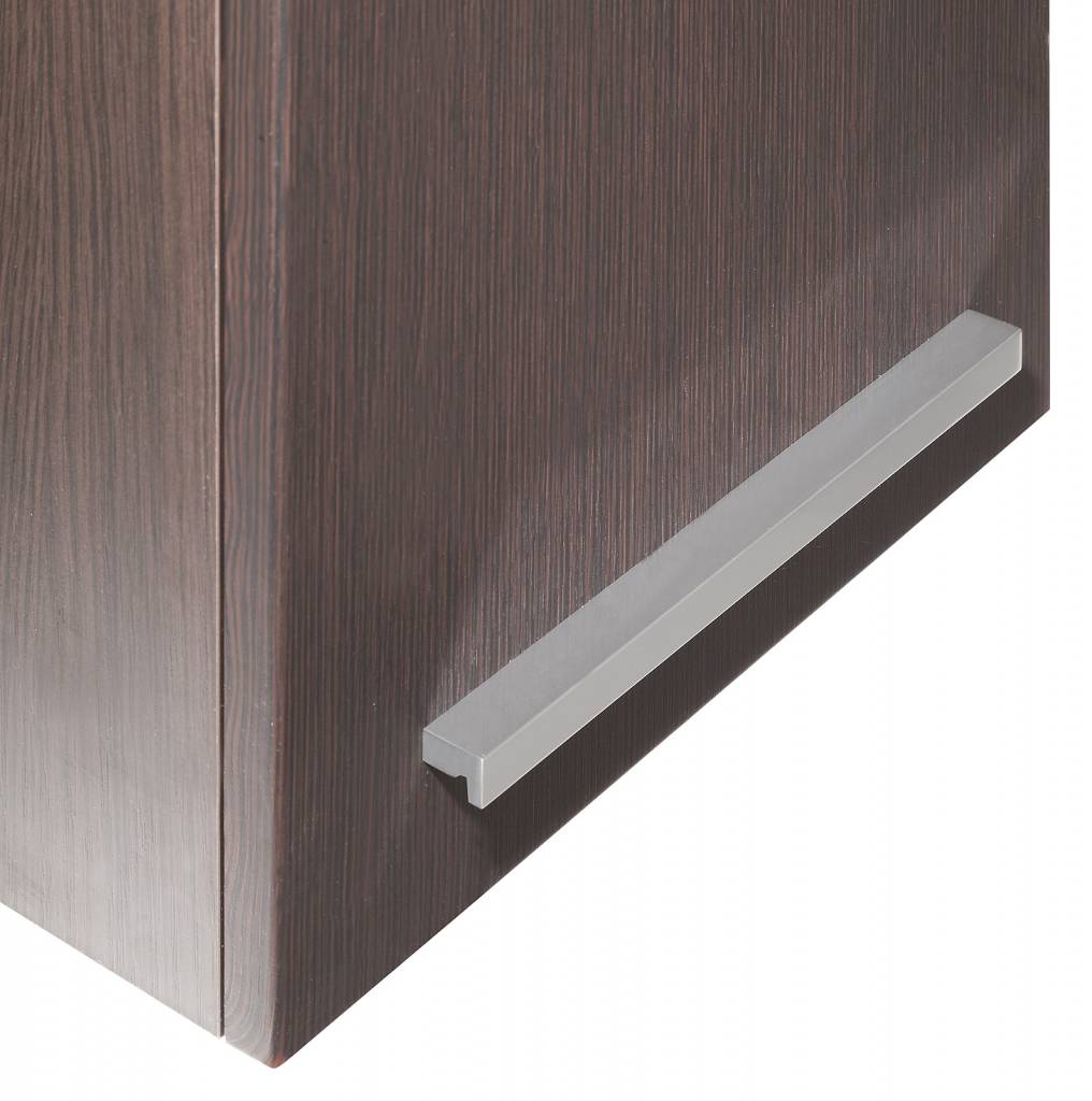 Badkamerkast onderkast athena met 1 deurtje wenge decor ...