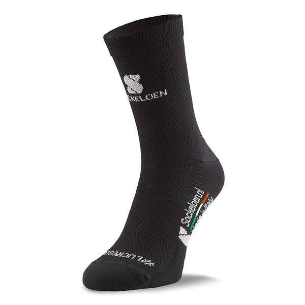 Cycling Socks Lucky Socks Black - Silver