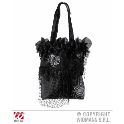 Halloween-tasjes met spinnenrag