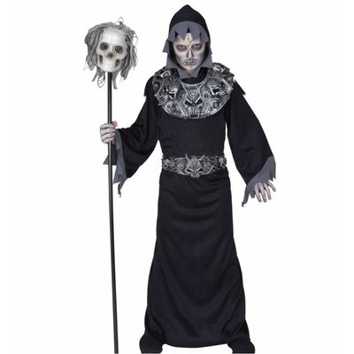 Halloween kinderen: Megdeath lord kinderkostuum