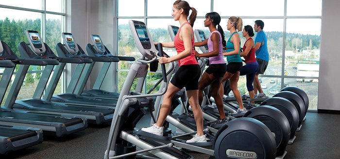 apparaten in de sportschool