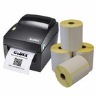 Godex Verzendetiketten starterspakket - Godex DT4X + 4 rollen 100x210 voor o.a. DHL
