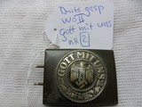 Duits WOII Riem Gesp