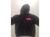 Unisex Hoodie met TWOOLS logo (zwart)