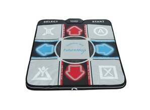 Package Deal Prof for Wii - 2x Deluxe Dance Pad v3 + Dancing Stage Hottest Party